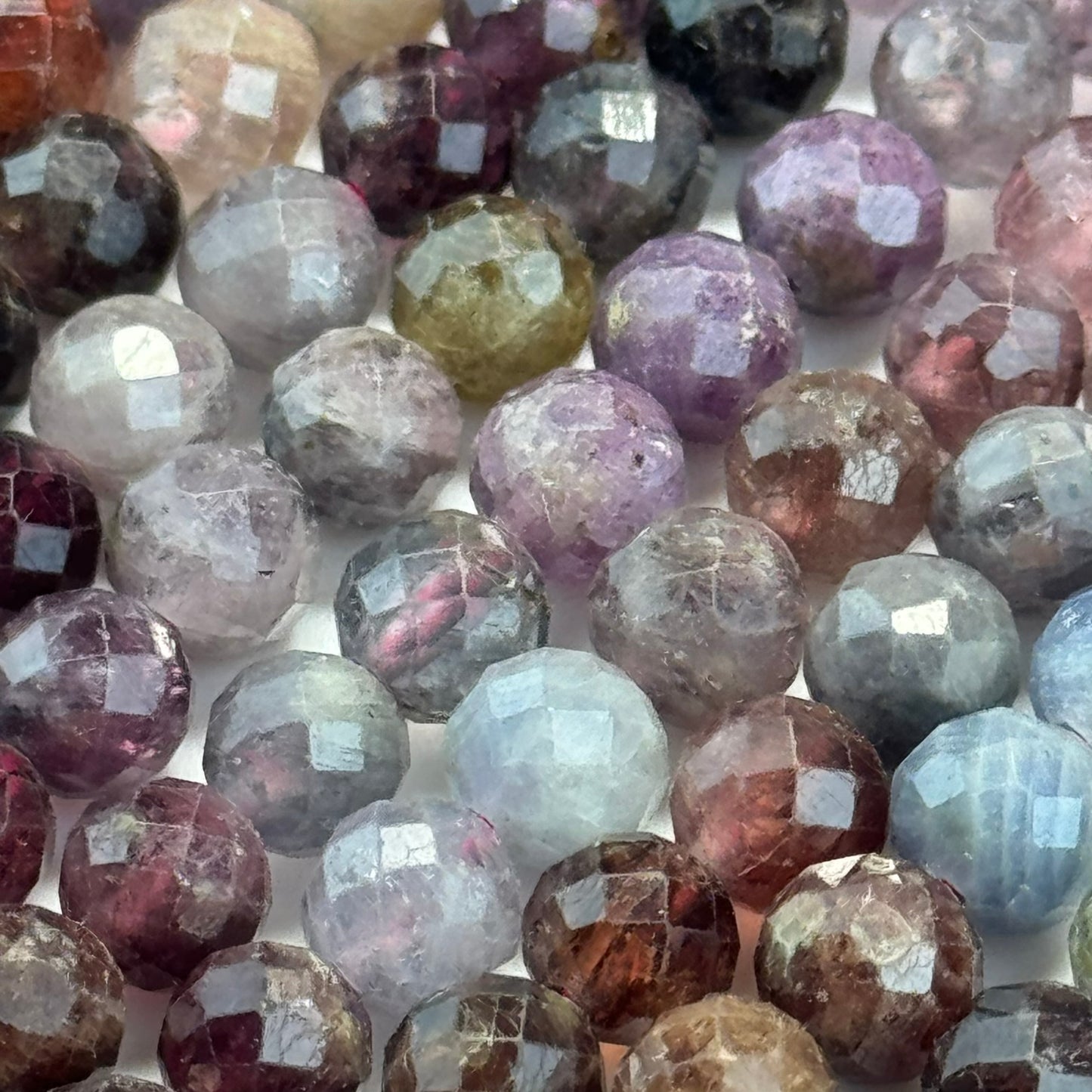 Spinel Faceted Round Beads image 3