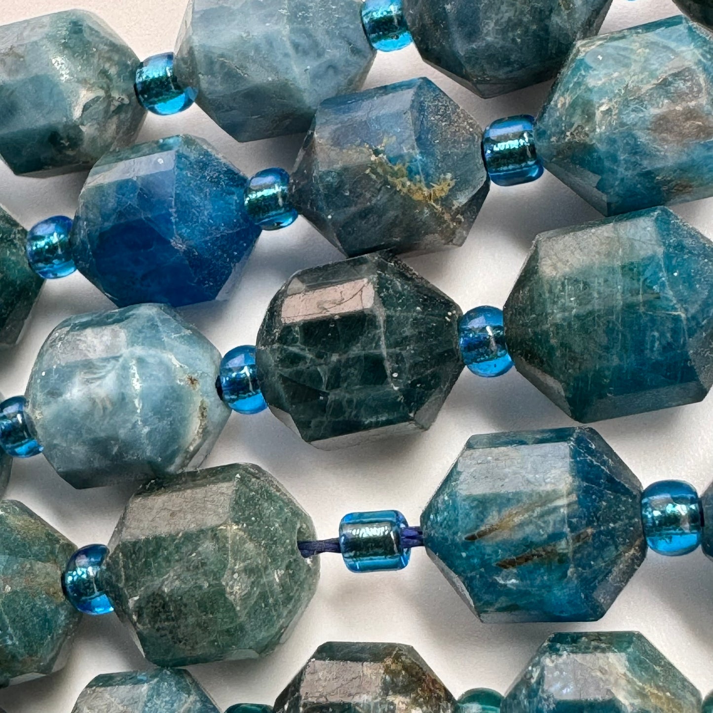 Apatite Dodecahedron Beads image 2