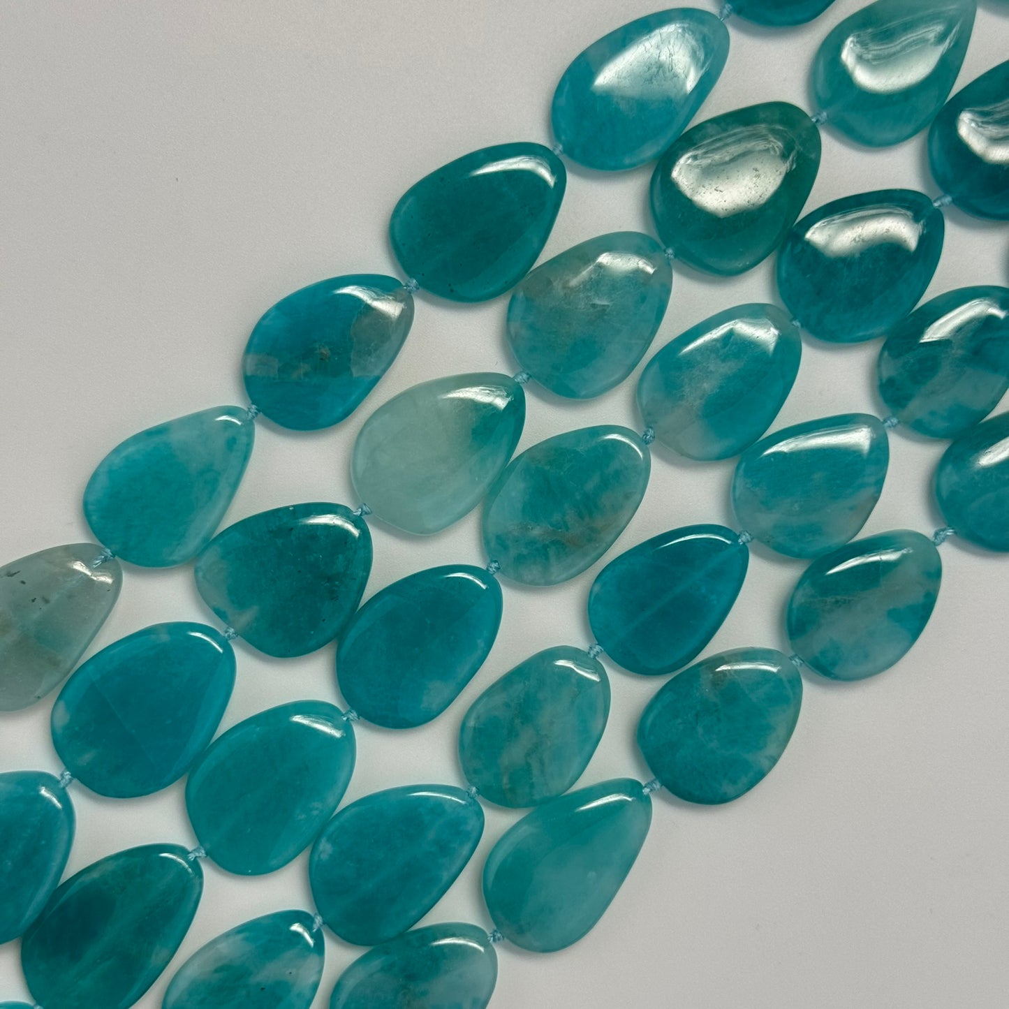 Amazonite Freeform Gemstone Beads - AA Quality image 6