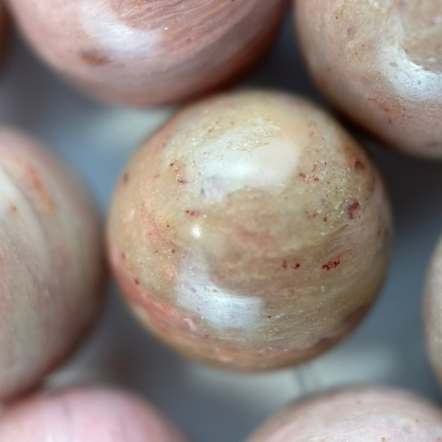Rhodonite Polished Round Beads image 2