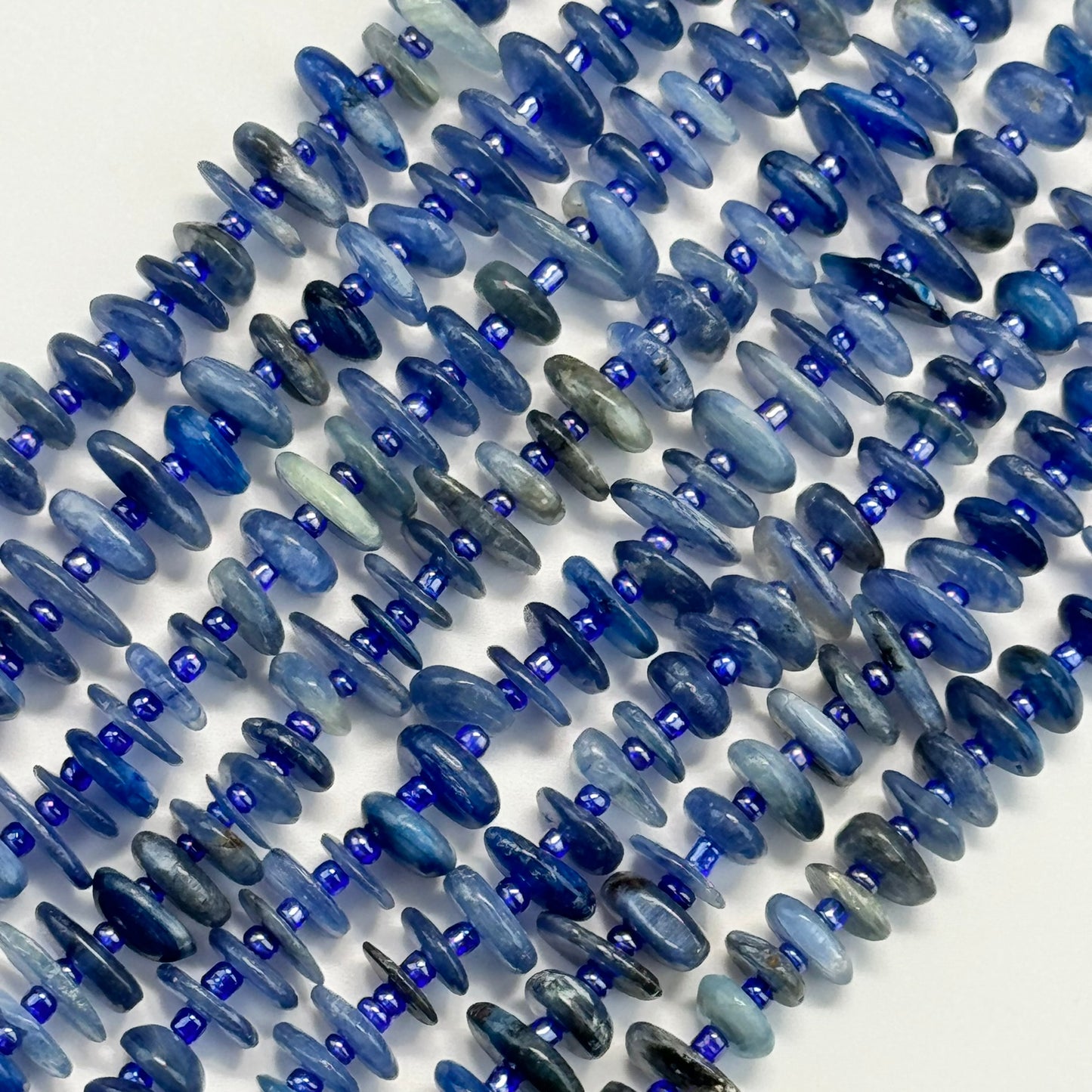 Dyed Kyanite Polished Blade Beads image 9