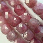 Pink Tourmaline Square Beads image 4