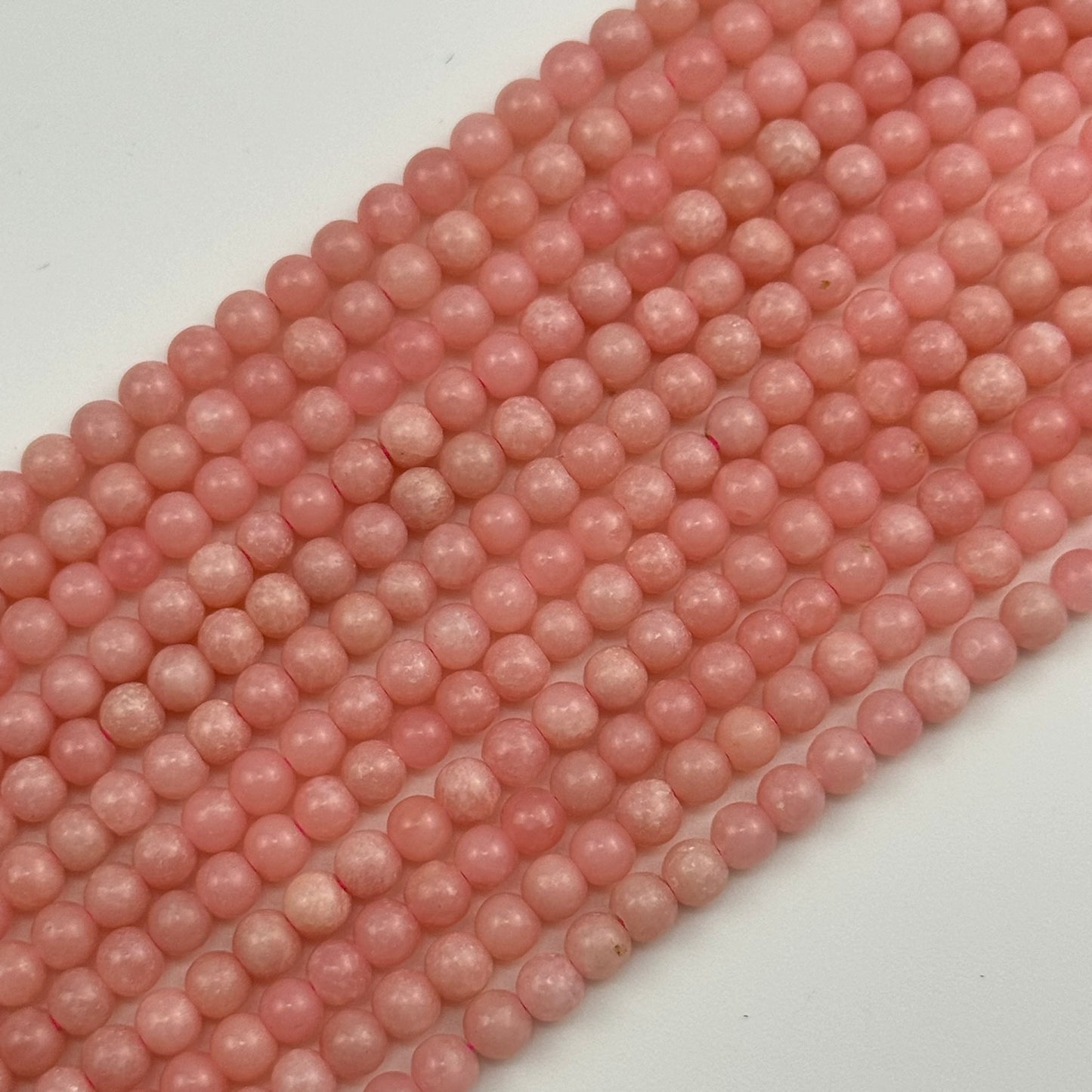 Mangano Calcite Polished Round Beads image 5