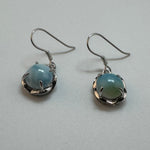 Handmade Larimar 925 Sterling Silver Earrings image 8