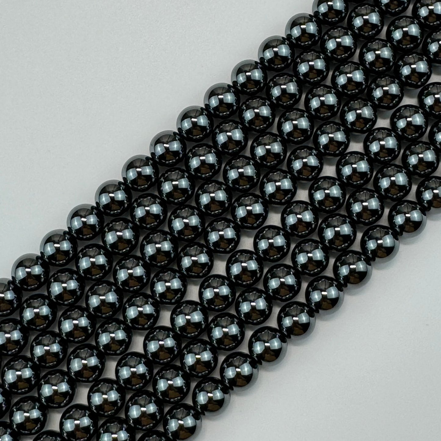 Hematite Polished Round Beads image 0