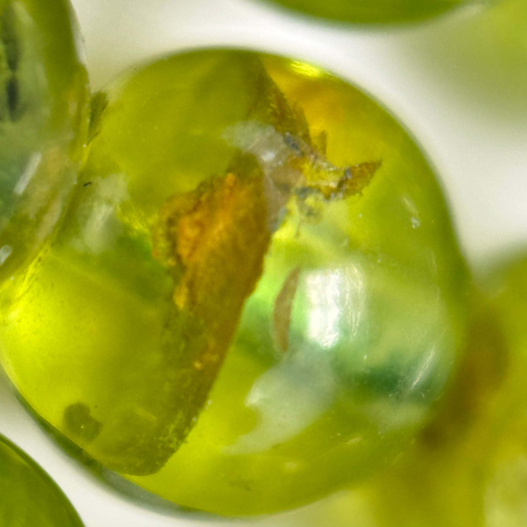 Peridot Polished Round Beads image 4