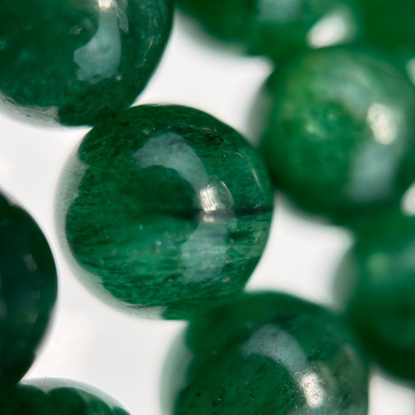 Fuchsite AAA Polished Round Beads image 3