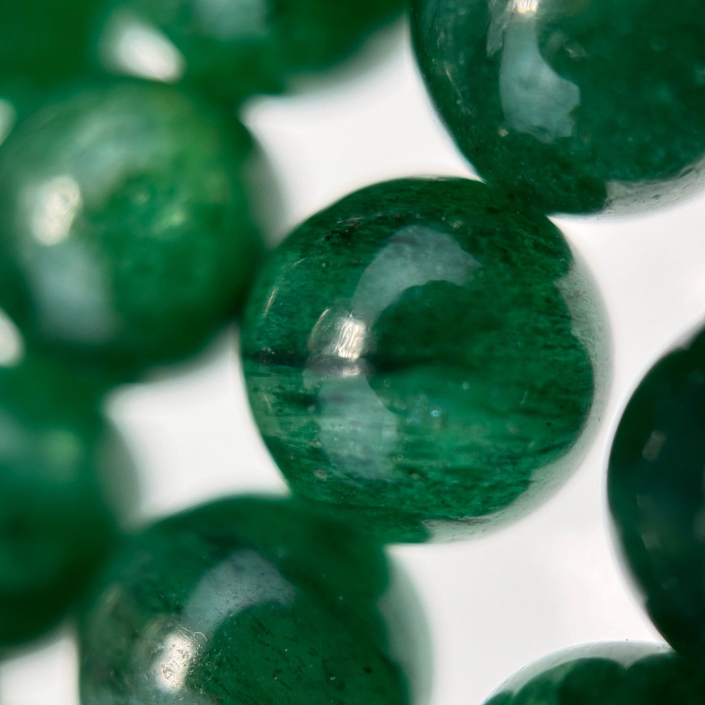 Fuchsite AAA Polished Round Beads image 3