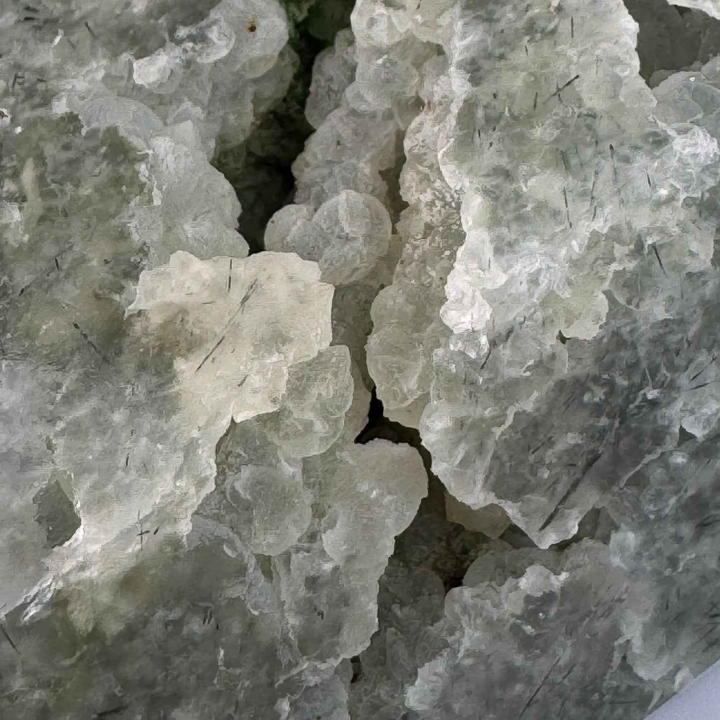 Prehnite Tower with Druzy and Epidote image 4