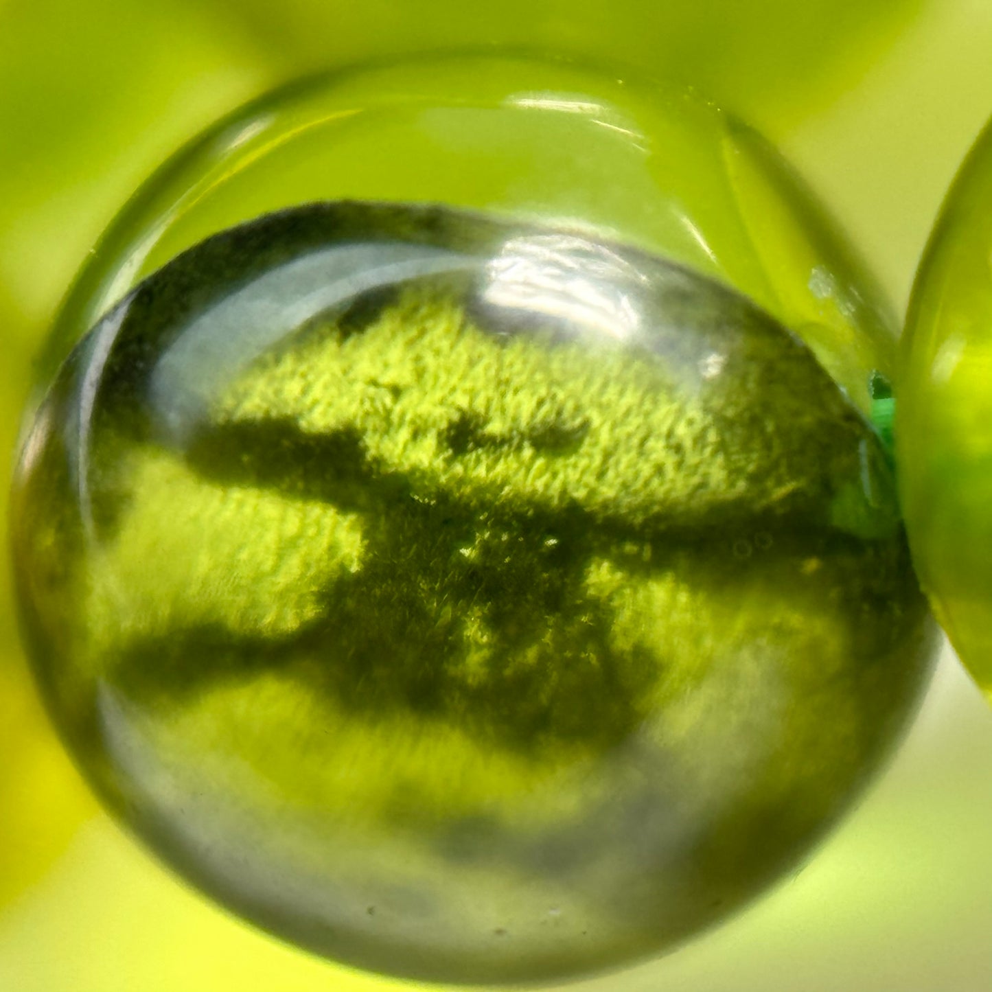Peridot Polished Round Beads image 1