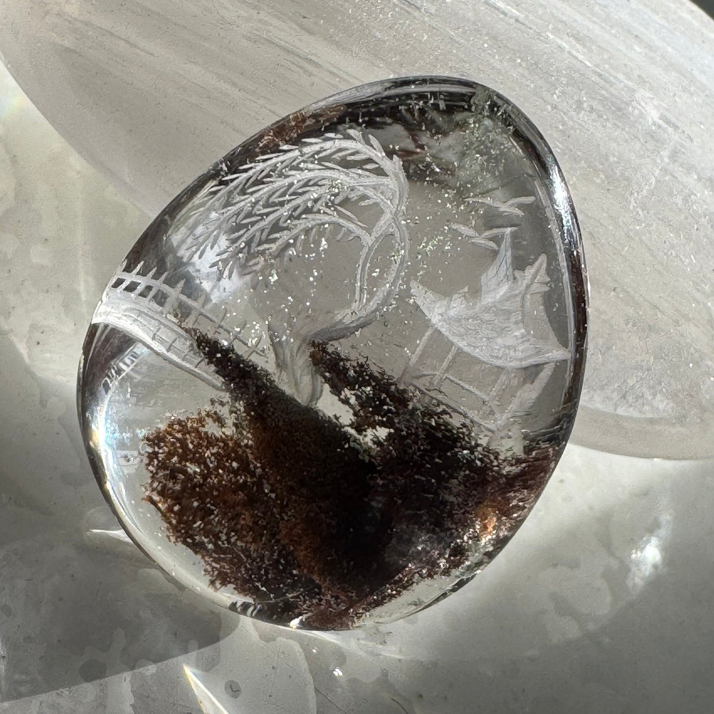 Garden Quartz with Engraving image 3