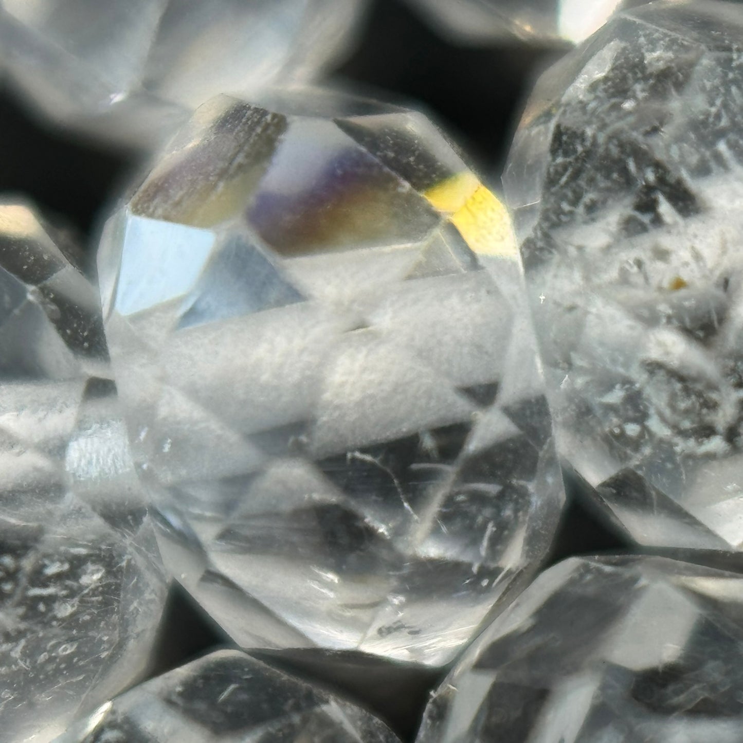 Topaz Faceted Rondelle Beads image 1