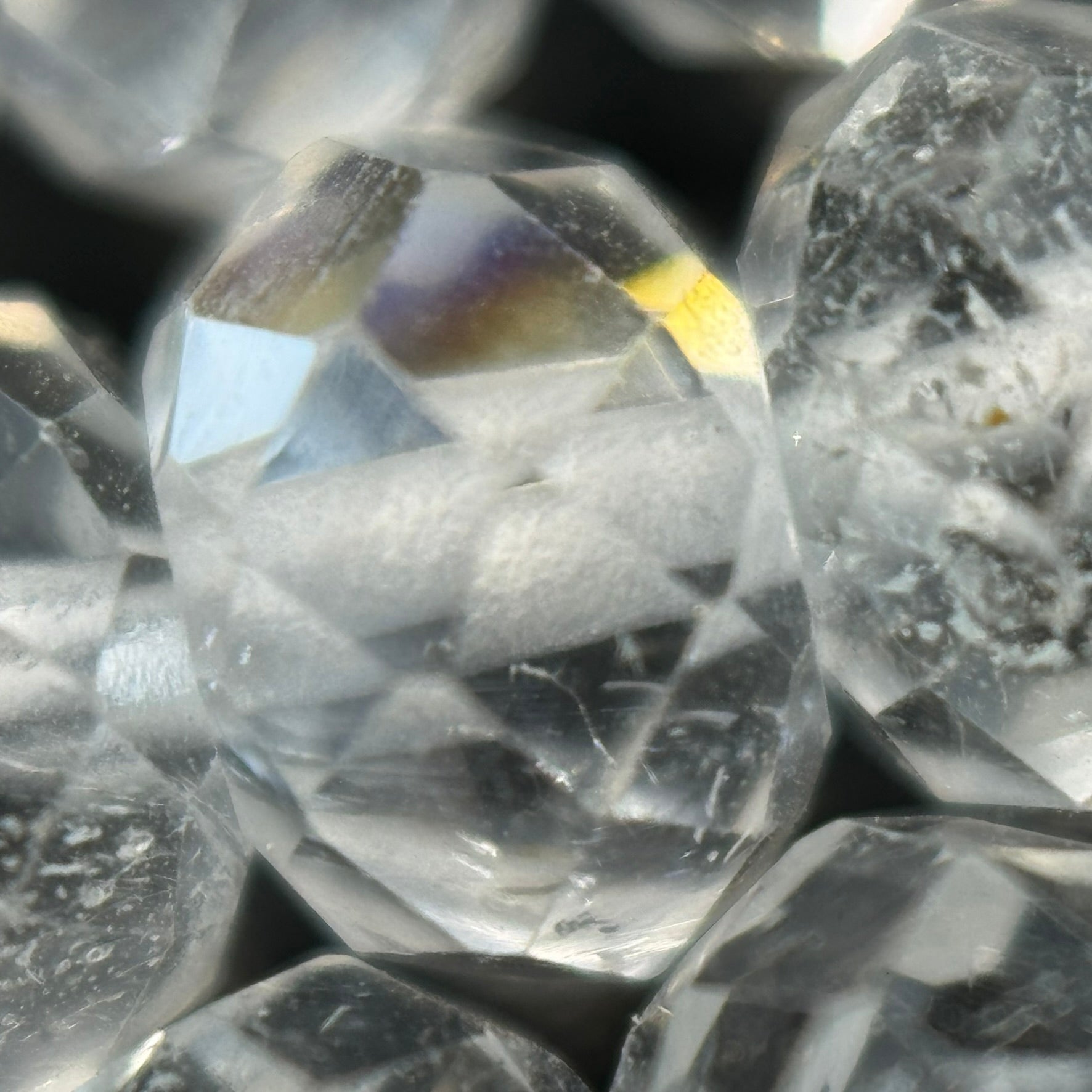 Topaz Faceted Rondelle Beads image 1