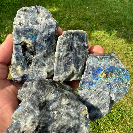 Raw Labradorite Stones - AAA Qualiry (Sold by Kilogram)