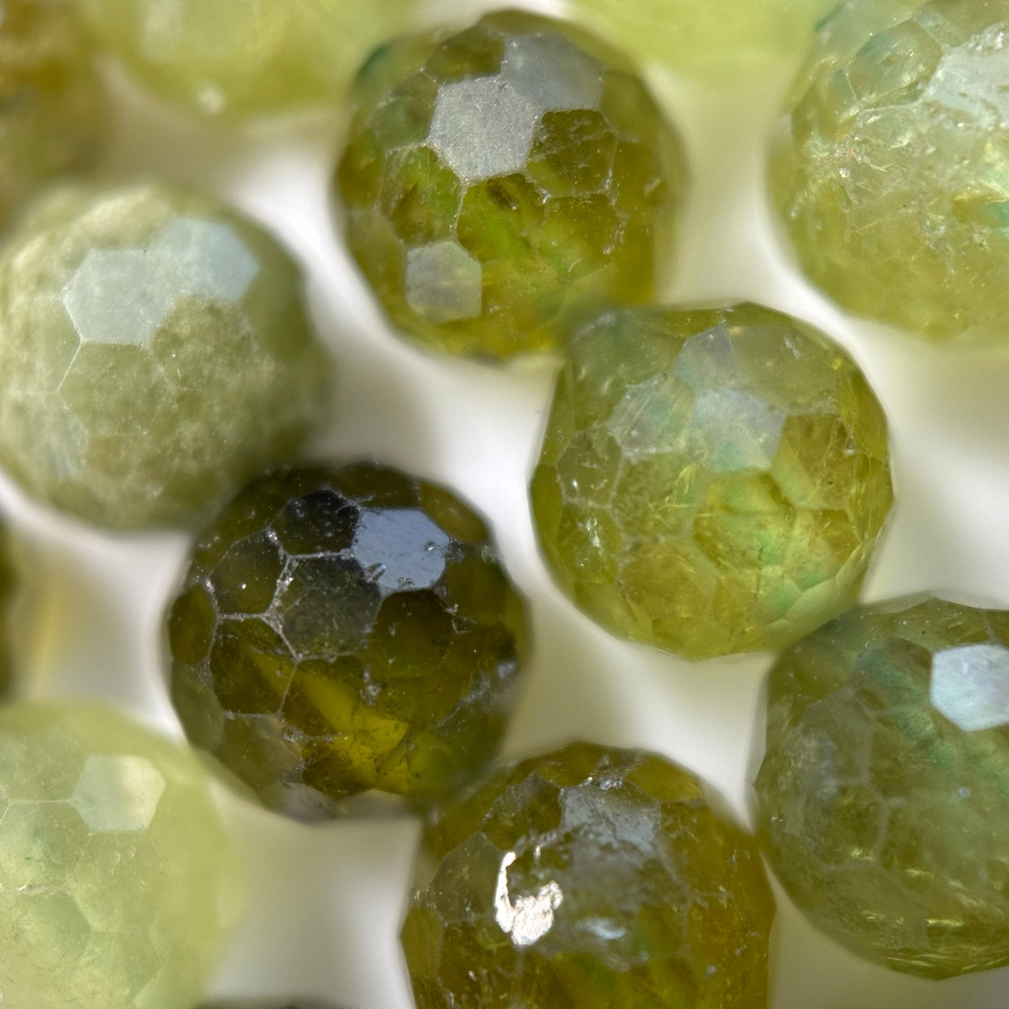 Garnet Faceted Round Beads image 6
