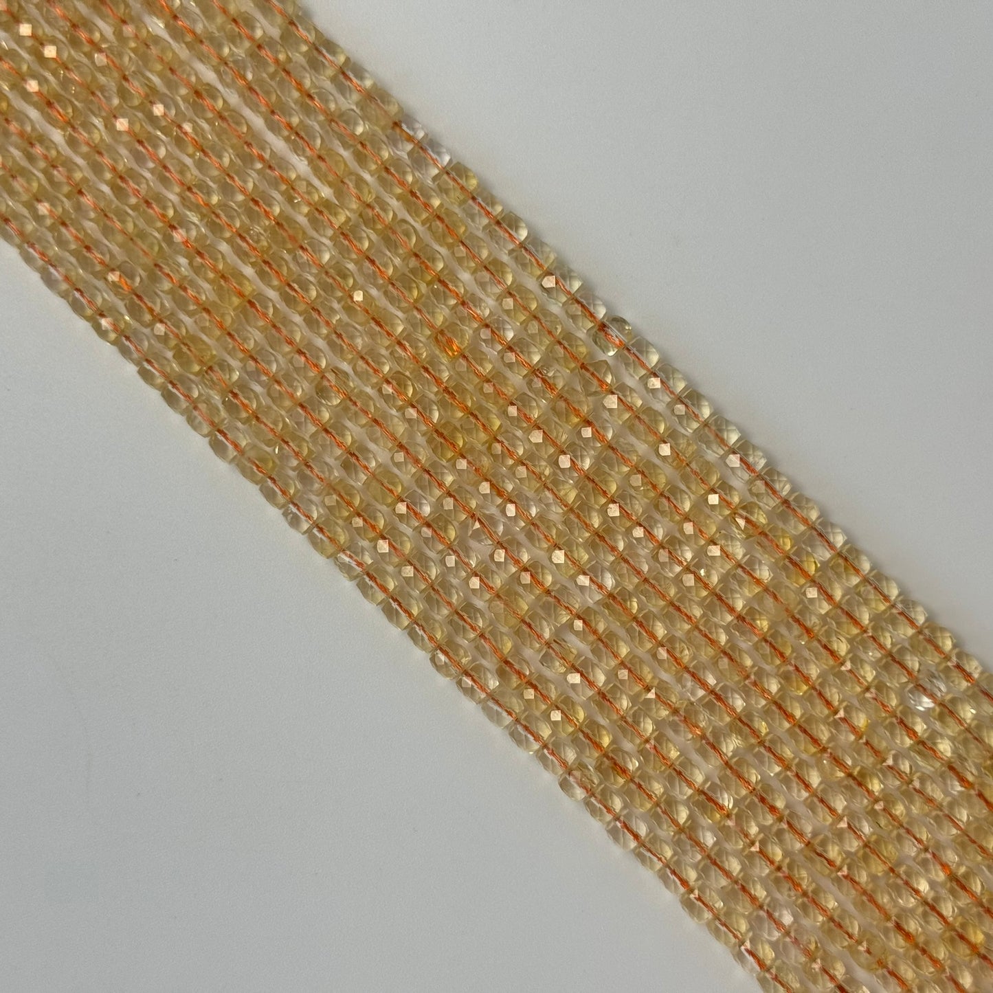 Citrine Square Beads image 4