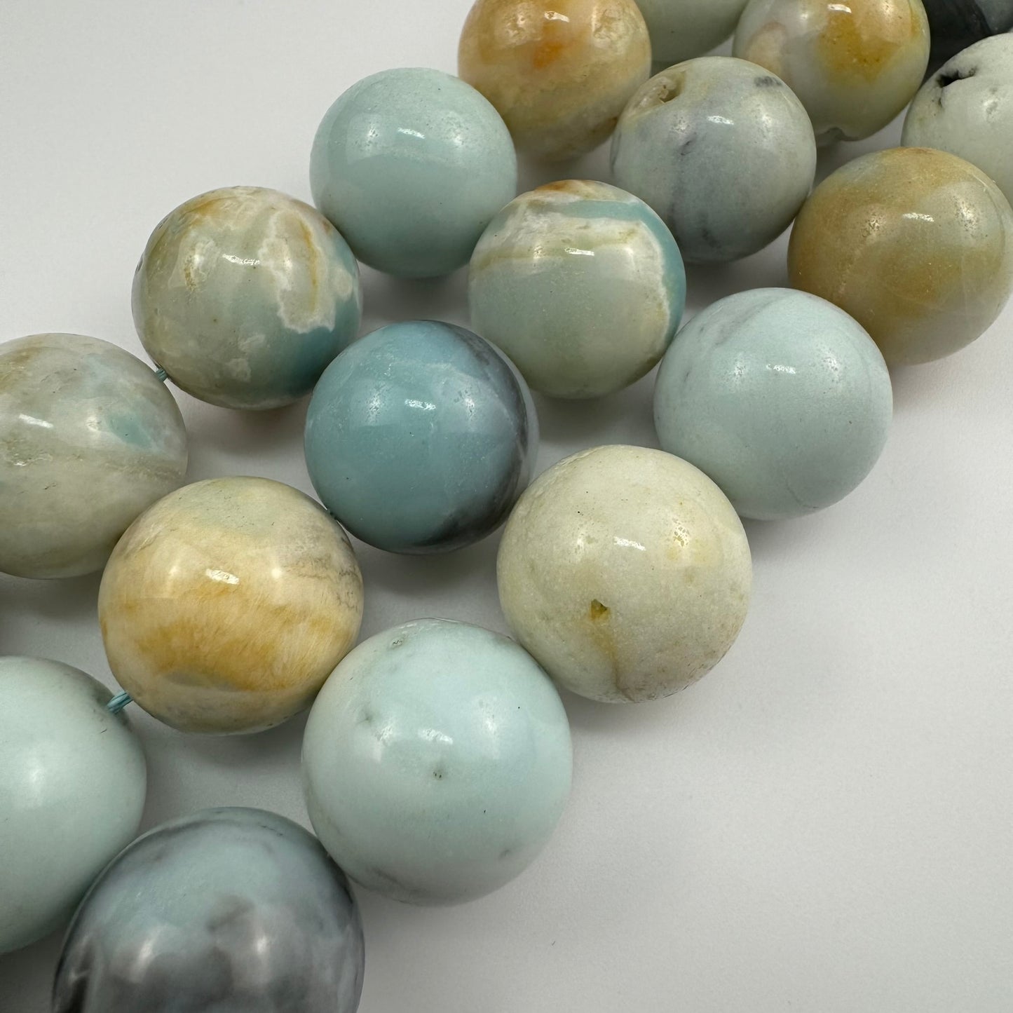 Ocean Jasper Polished  Round Beads image 3