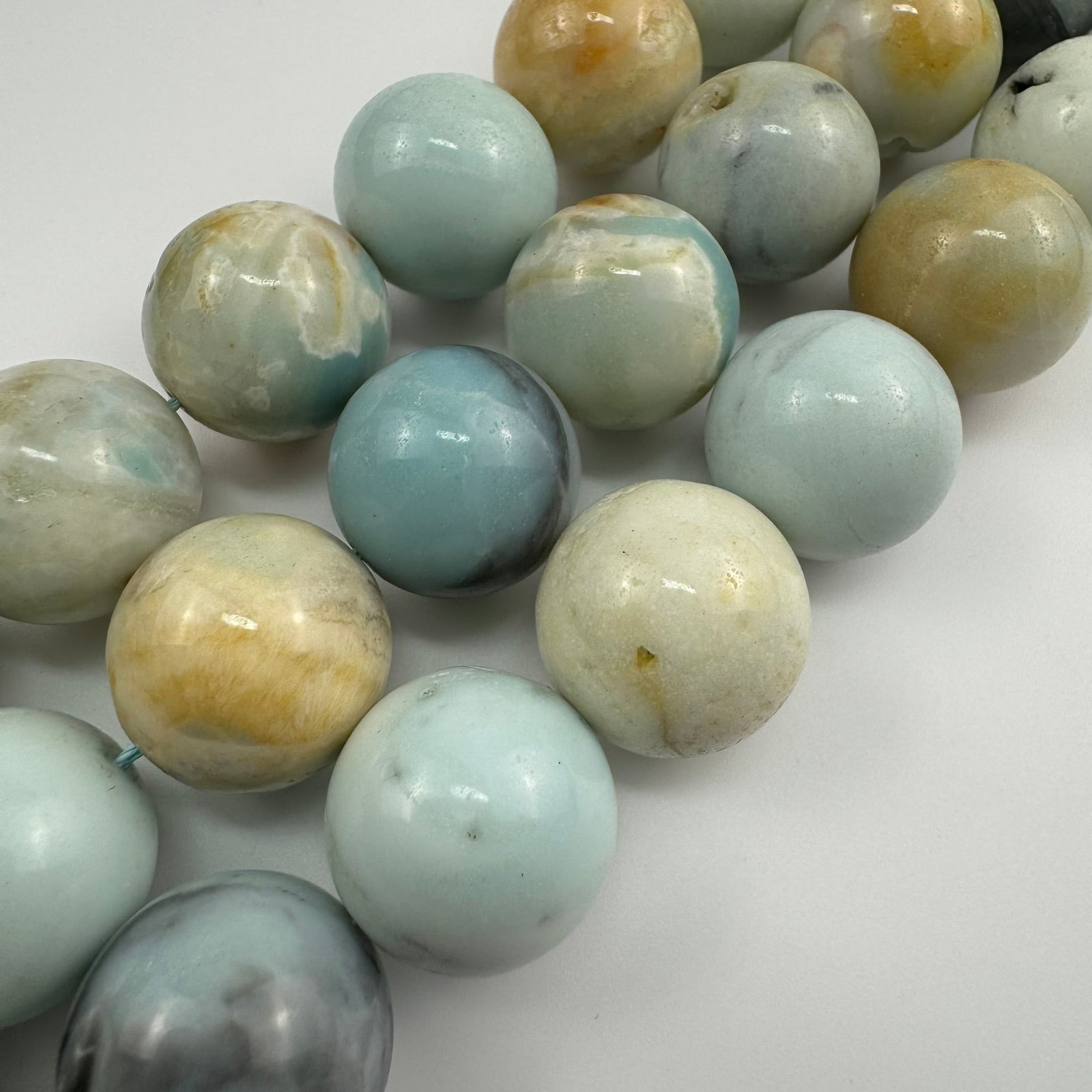 Ocean Jasper Polished  Round Beads image 3