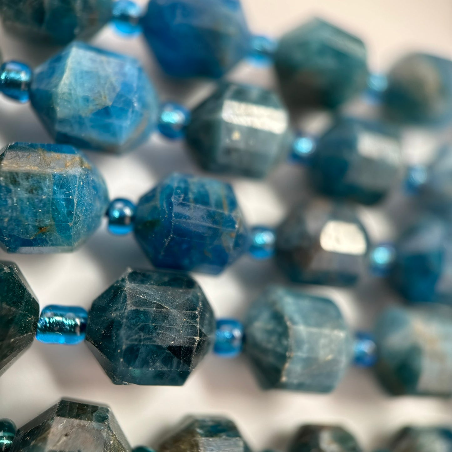 Apatite Dodecahedron Beads image 7