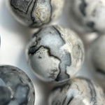 Grey Crazy Lace Agate Polished Round Beads image 3