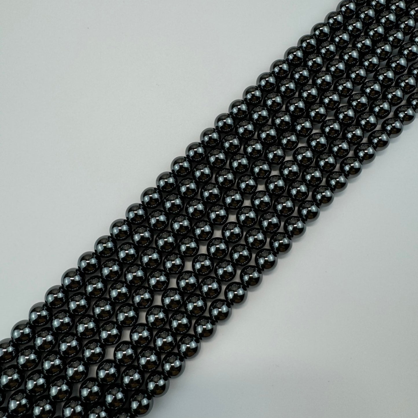 Hematite Polished Round Beads image 2