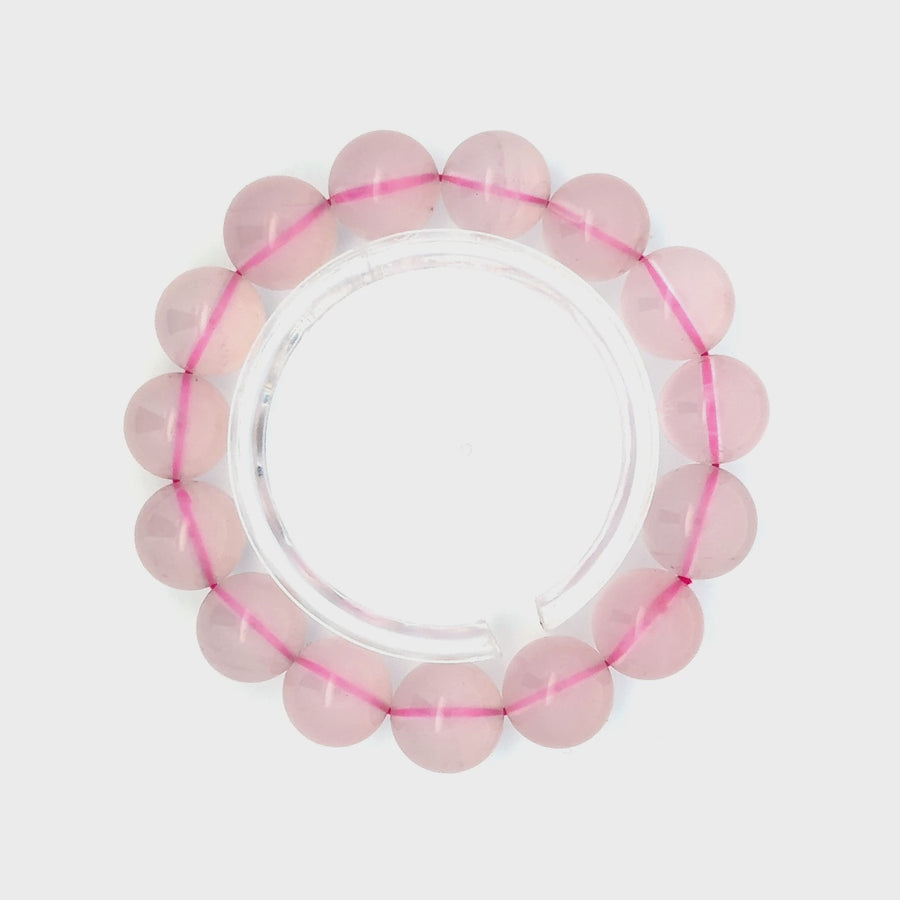 AAA Star Rose Quartz Bracelet – Natural Gemstone Jewelry for Love & Healing