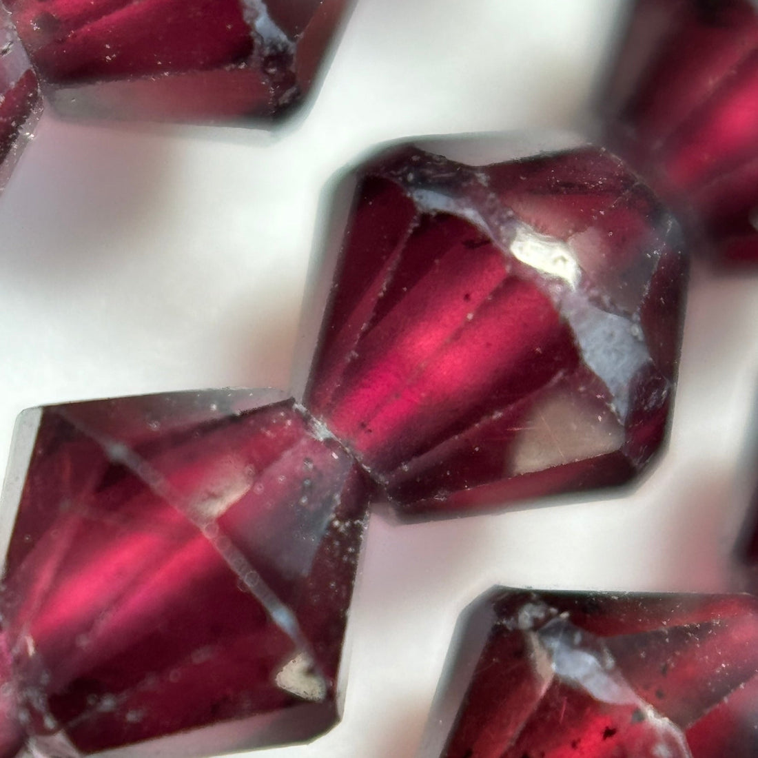 Garnet Space Ship Beads image 5