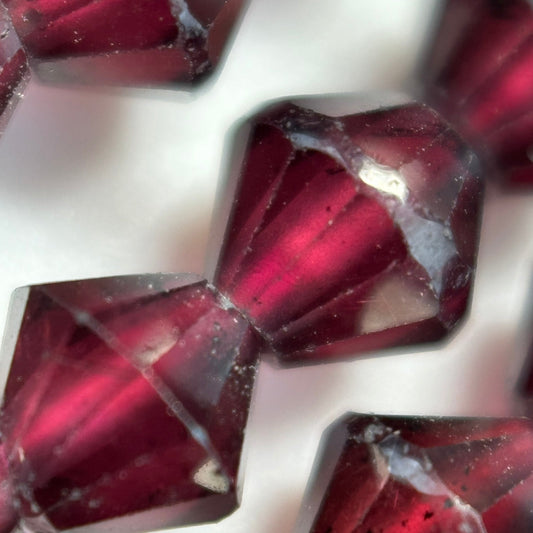 Garnet Space Ship Beads image 5