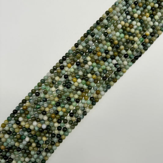 Burma Jade Polished Round Beads image 2