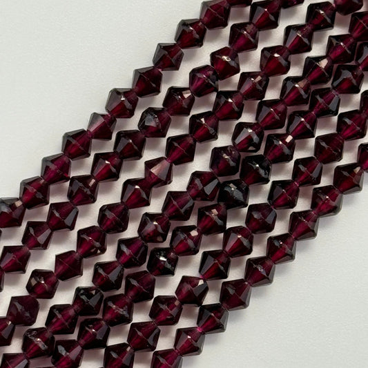 Garnet Space Ship Beads image 0