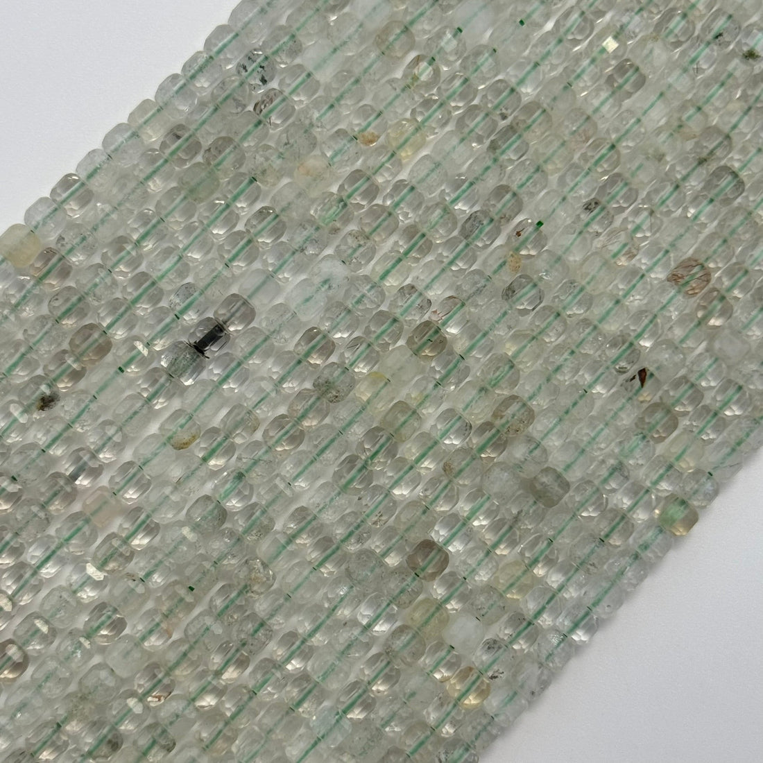 Lodalite Quartz Square Beads image 0