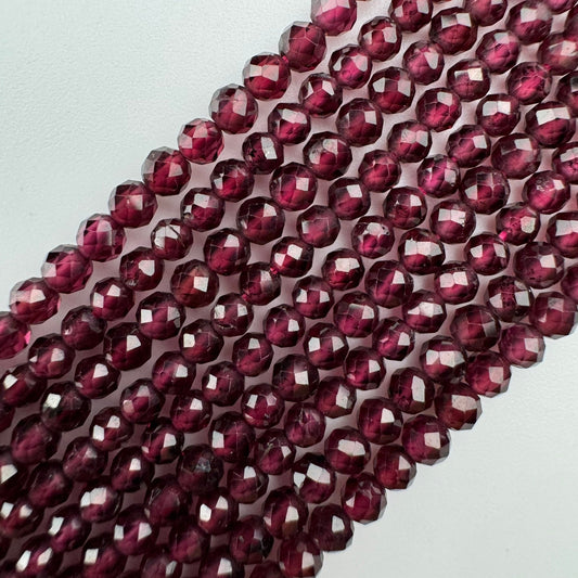RHODOLITE Beads for Jewelry Making | Shop Gemstone Beads at RezaGemCollection