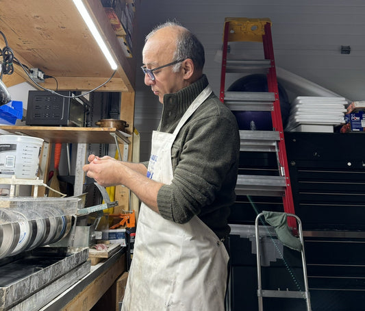 Reza Piroznia - Jeweler, gemologist and lapidary artist at Reza Gem Collection 