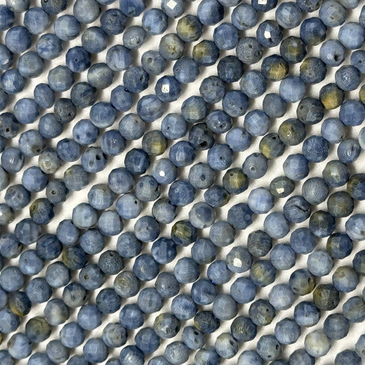 faceted round gemstone beads used in bracelet making