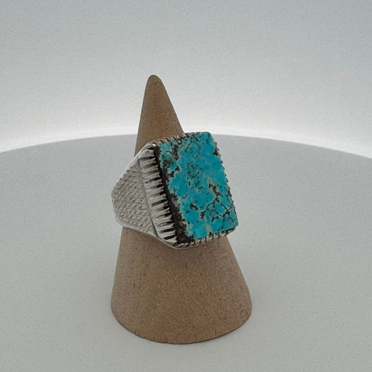Custom Turquoise Rings in Canada – Handcrafted by Gemmologist Reza Piroznia at RezaGemCollection