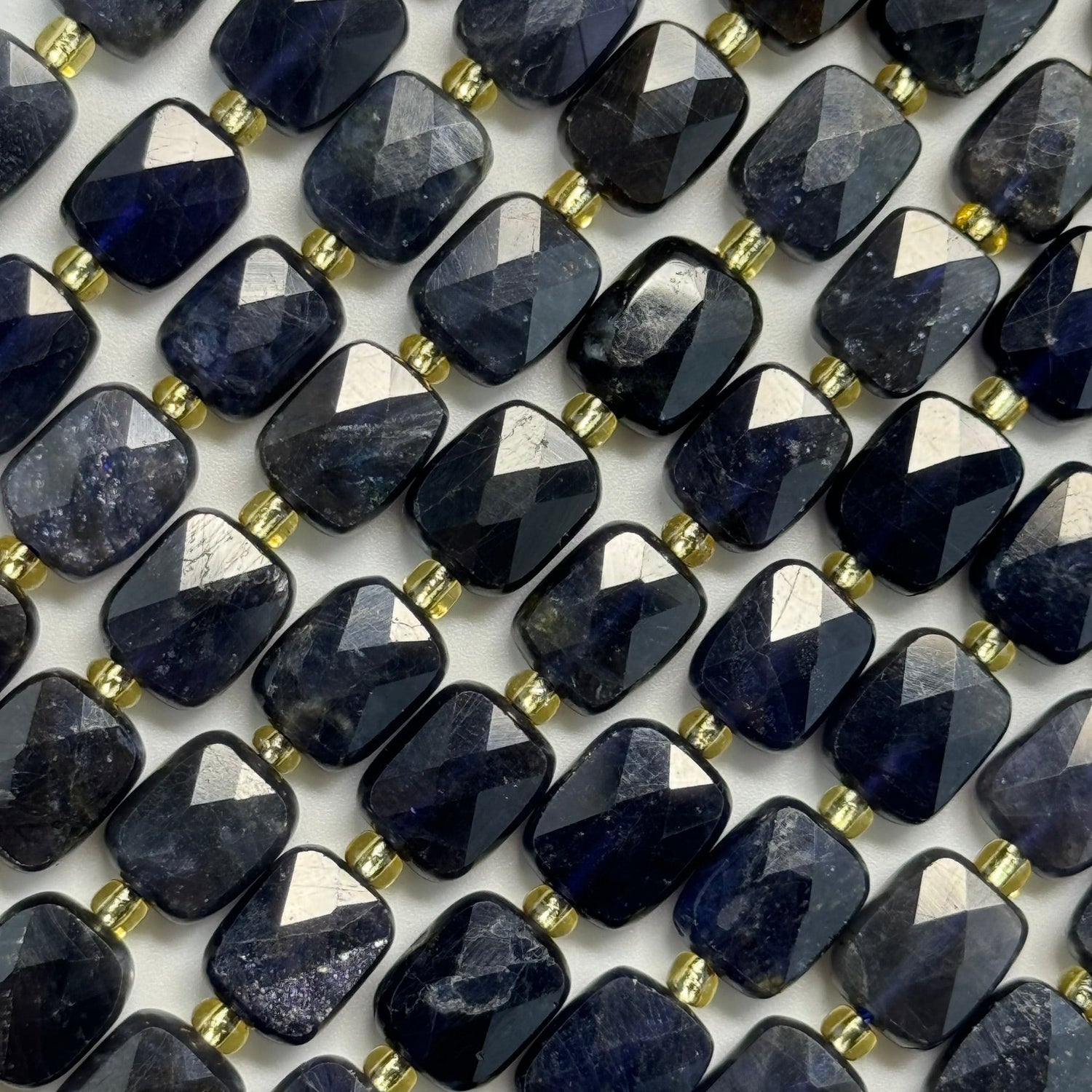 Iolite Gemstone Beads