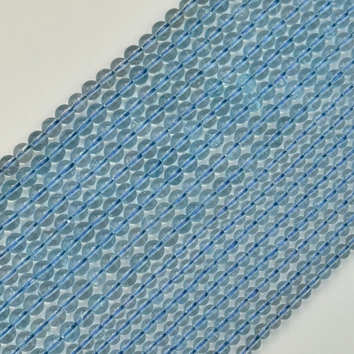 Blue Topaz Gem Beads