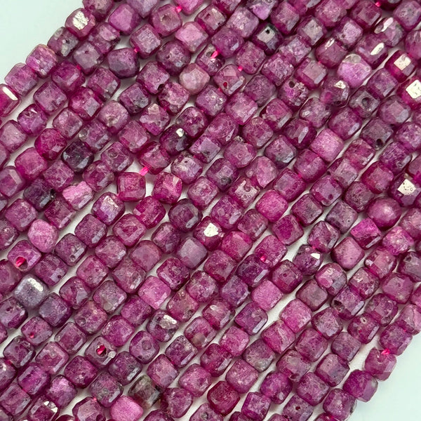 Ruby: July Birthstone Gemstone Beads