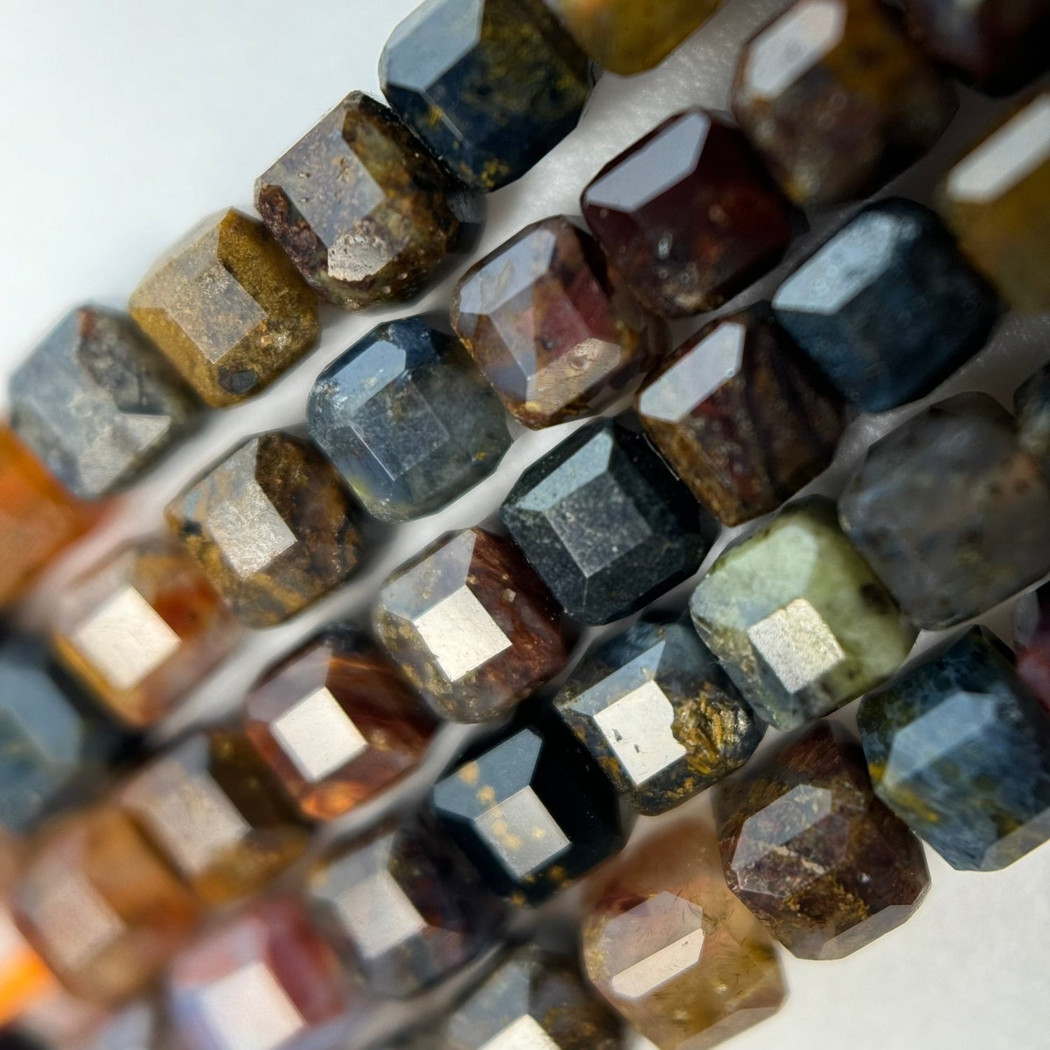 Pietersite Gemstone Beads