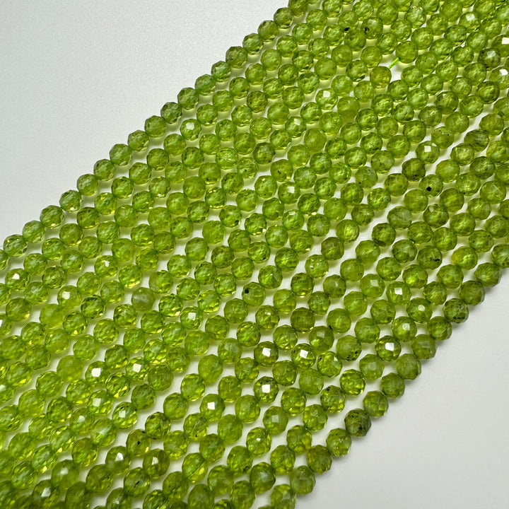Peridot gemstone beads