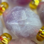 Pink Tourmaline Faceted Barrel 8 Beads image 4