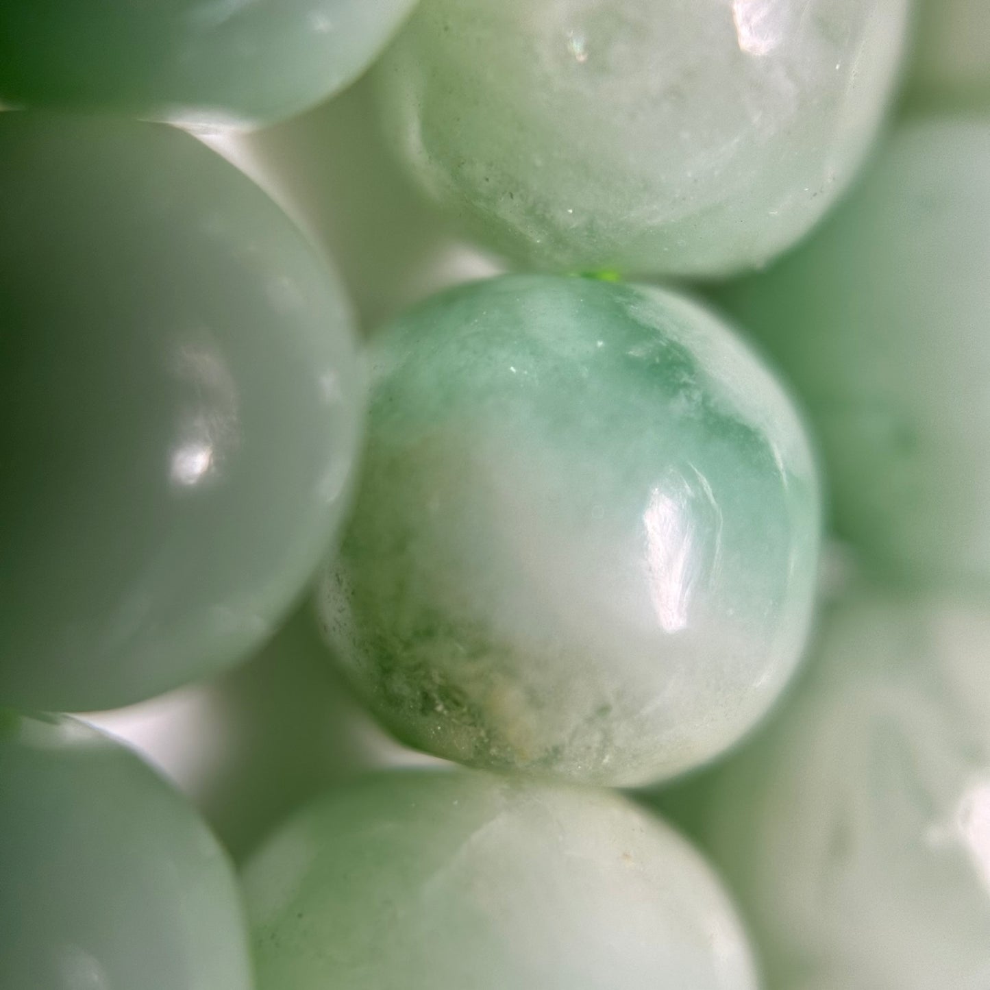 Smithsonite Polished Round Beads image 1
