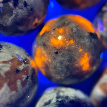 Yooperlite Polished Round Beads image 5