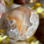 Crazy Lace Agate Faceted Barrel 8 Beads image 5