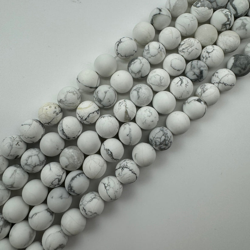 Howlite Gemstone Beads