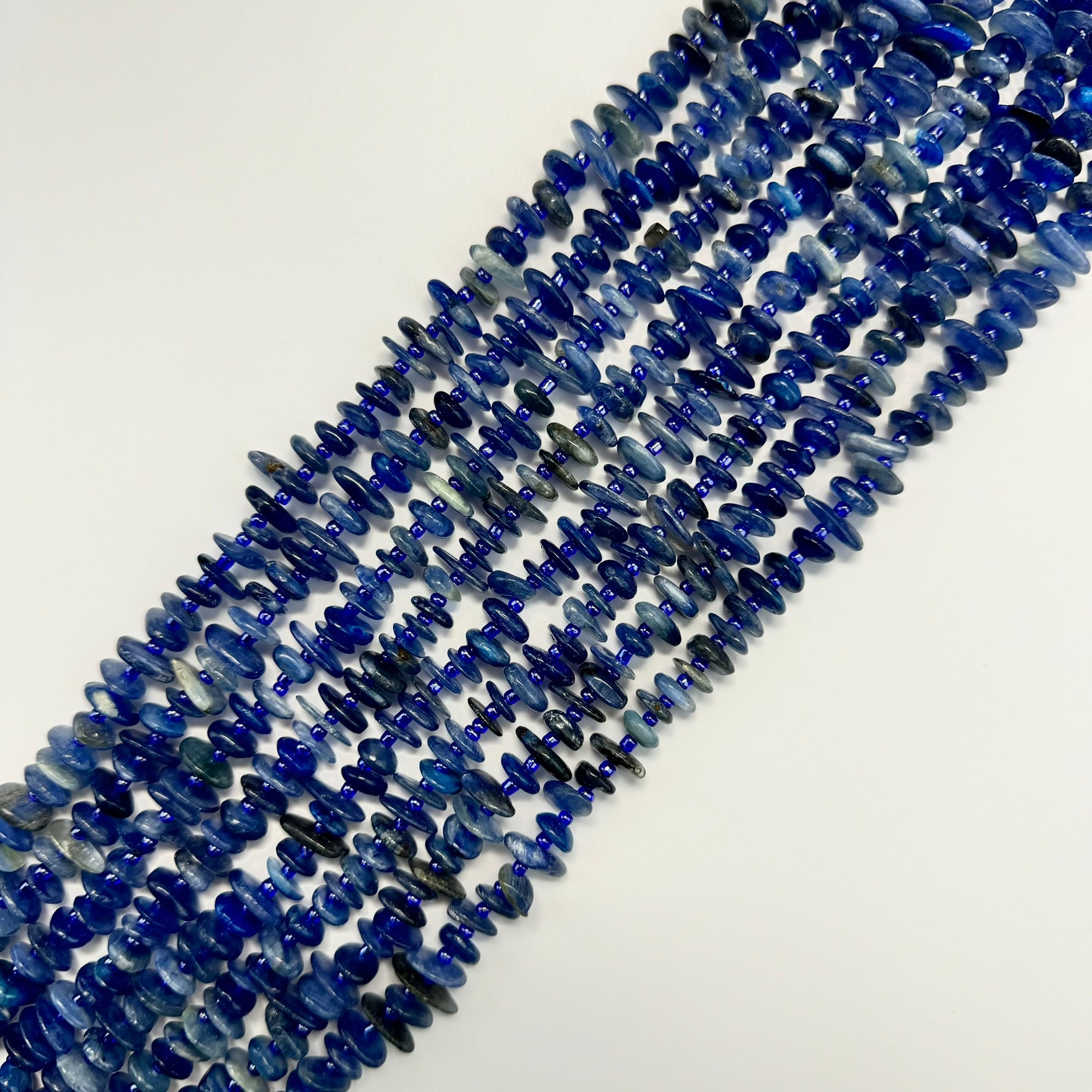 Dyed Kyanite Polished Blade Beads image 5