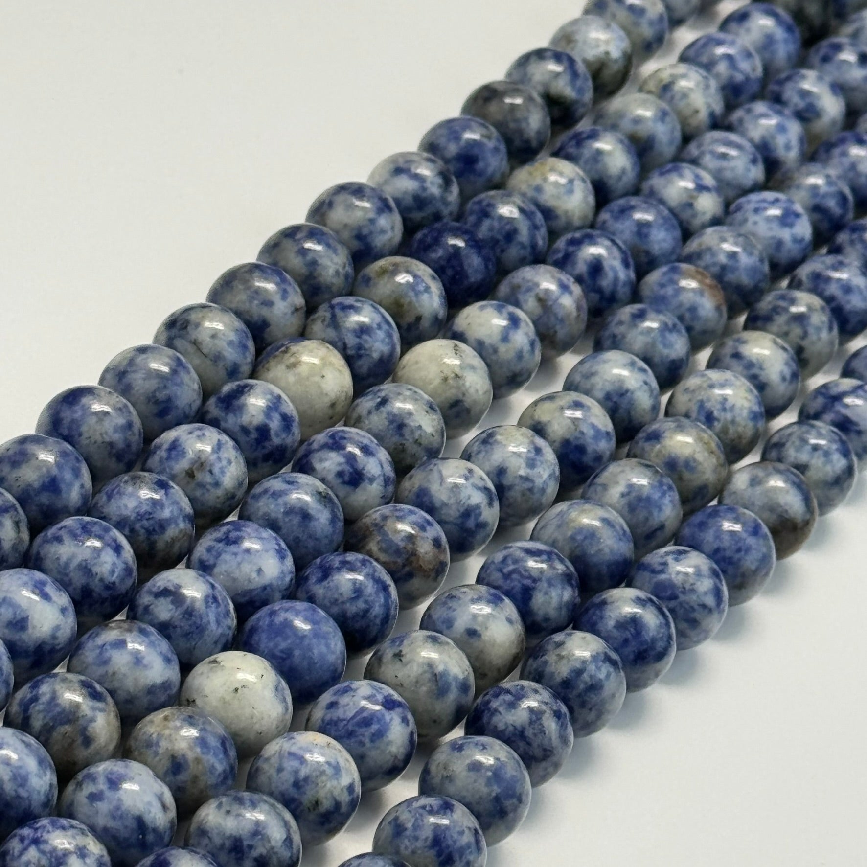 Sodalite Polished Round Beads  (4-12mm) image 3