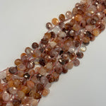 Hematoid Quartz Faceted Pear Shape Beads image 8