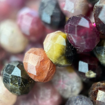 Spinel Faceted Rondelle Beads (AAA Quality) image 13