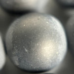 Black Onyx Frosted Round Beads image 4